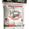 Railroad Sock Men's Grey Crew Sock, 6-Pack -Clothing & Footwear store 10050576