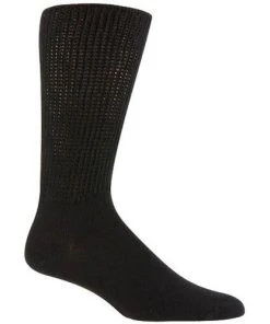 Railroad L No Bind Therapeutic Sock - 2 Pk