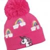 Turtle Fur Kids Unicorn Pom Hat 2 Turtle Fur Kids Unicorn Pom Hat -Clothing & Footwear store 10130051 pink 1 1