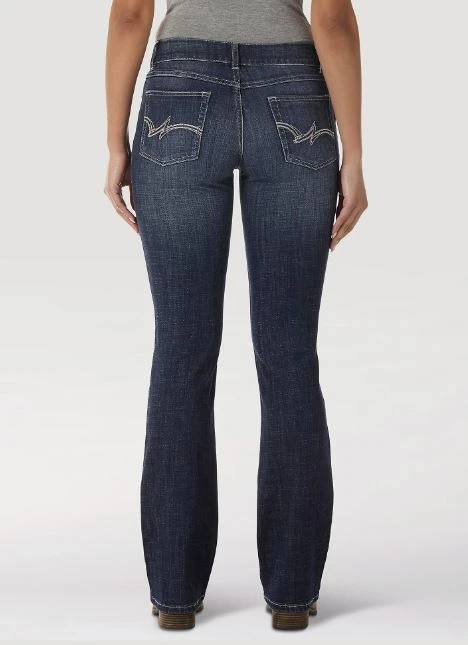 Wrangler Women's DO Wash Bootcut Jean 5 Wrangler Women's DO Wash Bootcut Jean - Image 3