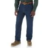 Wrangler Enzyme Washed Antique Indigo Carpenter Riggs Jeans