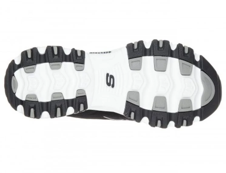 Skechers Women's D'lites - Resilient Slip On Shoe, Black/White 4 Skechers Women's D'lites - Resilient Slip On Shoe, Black/White - Image 2