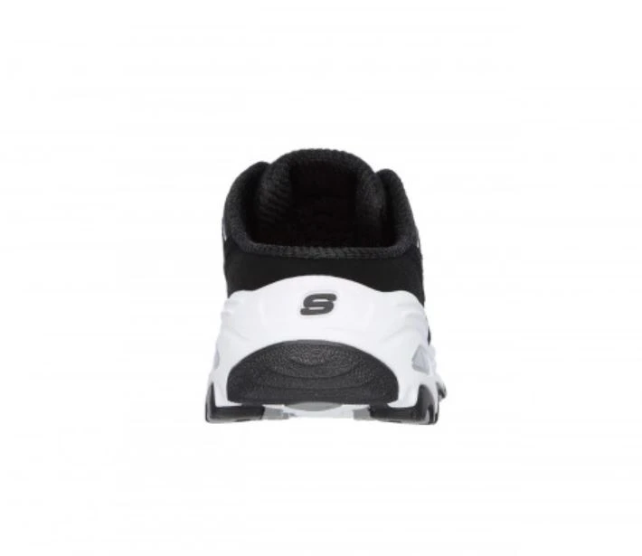 Skechers Women's D'lites - Resilient Slip On Shoe, Black/White 5 Skechers Women's D'lites - Resilient Slip On Shoe, Black/White - Image 3