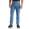 Carhartt Straight/Traditional-Fit Tapered-Leg Jean Stonewash -Clothing & Footwear store 12490064 3 15 1