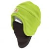 Carhartt High-Visibility Color Enhanced Fleece 2-IN-1 Hat - Lime 1 Carhartt High-Visibility Color Enhanced Fleece 2-IN-1 Hat - Lime -Clothing & Footwear store 12491333 1