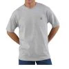 Carhartt Loose Fit Heavyweight Short-Sleeve Pocket T-Shirt Heather Gray -Clothing & Footwear store 12492648 1