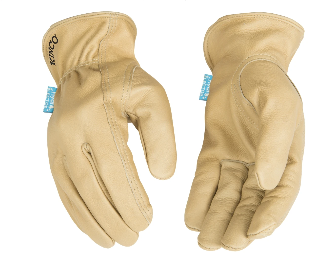 Kinco HydroFlector™ Water-Resistant Premium Grain Cowhide Driver Glove 3 Kinco HydroFlector™ Water-Resistant Premium Grain Cowhide Driver Glove