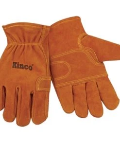 Kinco Unlined Split Cowhide Leather Fencing Gloves
