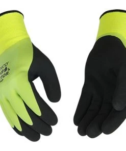 Kinco HydroFlector™ Lined Waterproof Thermal Knit Shell & Double-Coated Latex Glove