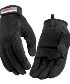 Kinco Black Synthetic Leather Glove