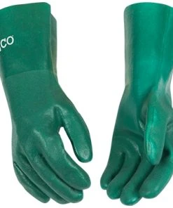Kinco 14" Sandy Finish PVC with Gauntlet Glove - Large