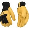 Kinco Lined Grain Deerskin Palm with Knit Wrist Glove -Clothing & Footwear store 13501716 1
