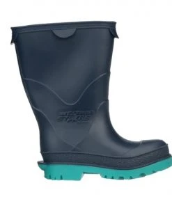 Tingley StormTracks Toddler Rain Boot - blue/green sole