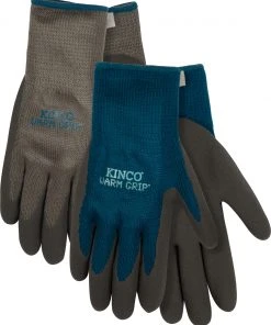 Kinco Women’s Warm Grip® Thermal Knit Shell & Sandy Foam Nitrile Palm Glove S,Womens -Clothing & Footwear store 1790w overlapping colorways 1