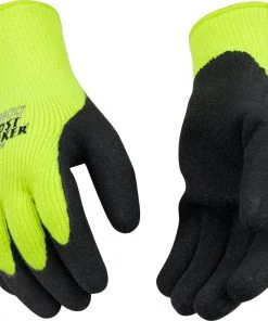 Kinco Frost Breaker® Hi-Vis Thermal Knit Shell & Latex Palm -X-Large