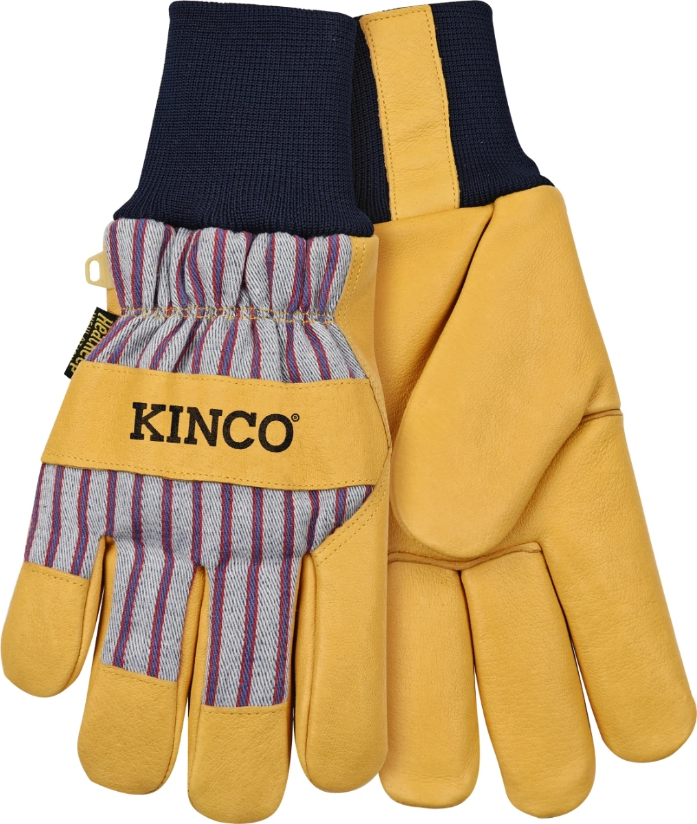 Kinco 1927KW Line Premium Grain Pigskin Palm w/Knit Wrist 3 Kinco 1927KW Line Premium Grain Pigskin Palm w/Knit Wrist