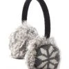 Crown Cap Rabbit Earmuffs with Snowflake Pattern 1 Crown Cap Rabbit Earmuffs with Snowflake Pattern -Clothing & Footwear store 20190260