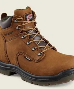 Red Wing King Toe® Men's 6 in. Waterproof Safety Toe Boot, Brown