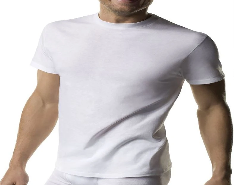 Hanes Men's White Crew Neck T - 3 Pack 3 Hanes Men's White Crew Neck T - 3 Pack