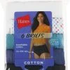Hanes Cool Comfort® Women's Cotton Brief Panties - 6 Pack -Clothing & Footwear store 2731960 3