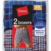 Hanes Men's Tartan Boxers with Comfort Flex® Waistband - 2 Pack -Clothing & Footwear store 2732114 1 1