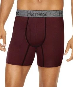 Hanes Men's Comfort Flex Fit® Ultra Soft Cotton Stretch Boxer Briefs - 3 Pack