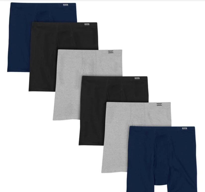 Hanes Men's Tagless® Boxer Briefs - 6 Pack 5 Hanes Men's Tagless® Boxer Briefs - 6 Pack - Image 3