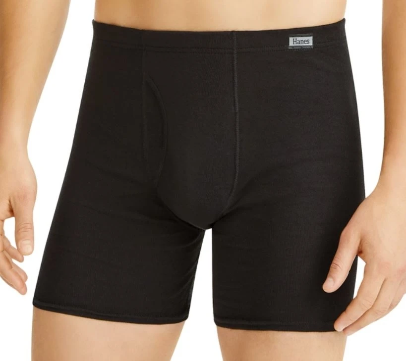 Hanes Men's Tagless® Boxer Briefs - 6 Pack 4 Hanes Men's Tagless® Boxer Briefs - 6 Pack - Image 2