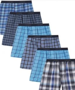 Hanes Men's Cool Comfort® Woven Boxers - 6 Pack -Clothing & Footwear store 2732176 1 1 1