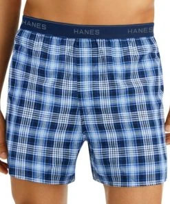 Hanes Men's Cool Comfort® Woven Boxers - 6 Pack 7 Hanes Men's Cool Comfort® Woven Boxers - 6 Pack -Clothing & Footwear store 2732176 2 1