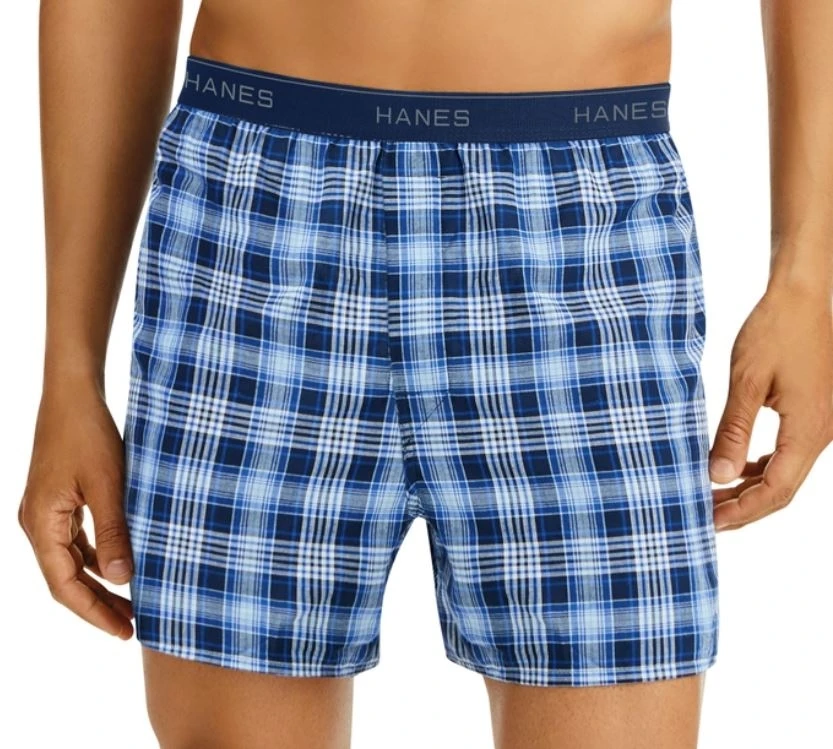 Hanes Men's Cool Comfort® Woven Boxers - 6 Pack 5 Hanes Men's Cool Comfort® Woven Boxers - 6 Pack - Image 3