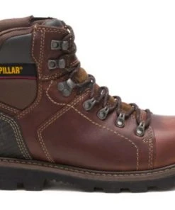 CAT Men's Alaska 2.0 Steel Toe Brown Work Boot