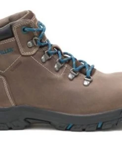 CAT Women's Mae Steel Toe Waterproof Work Boot, Bay Leaf