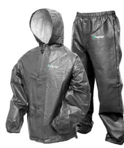 Frogg Toggs Pro-Lite Rain Suit, Carbon Black