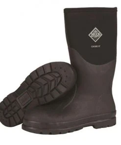 Muck Boots CHS-000A Men's Chore Hi Steel Toe Work Boot - Black -Clothing & Footwear store 33010339 2