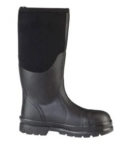 Muck Boots CHS-000A Men's Chore Hi Steel Toe Work Boot - Black -Clothing & Footwear store 33010339 3