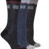 Carolina Hosiery Wise Blend Angora Snowflake Crew Wool Socks- 8040DNM Denim 2 Carolina Hosiery Wise Blend Angora Snowflake Crew Wool Socks- 8040DNM Denim -Clothing & Footwear store 35610643 1