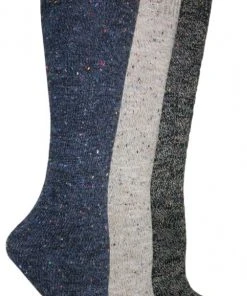 Carolina Hosiery Wise Blend Ladies Fleck Marl Knee High Socks