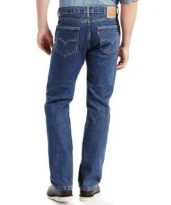Levis Men's 505 Regular Fit Jeans, Medium Stonewash 5 Levis Men's 505 Regular Fit Jeans, Medium Stonewash -Clothing & Footwear store 41650231 2