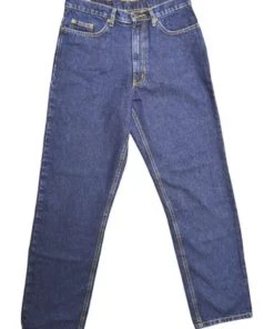 Full Blue Men's 5 Pocket Relaxed Fit Light Wash Jeans