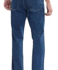 Full Blue Men's Medium Wash Regular Fit 5-Pocket Jeans -Clothing & Footwear store 45140448 1 1
