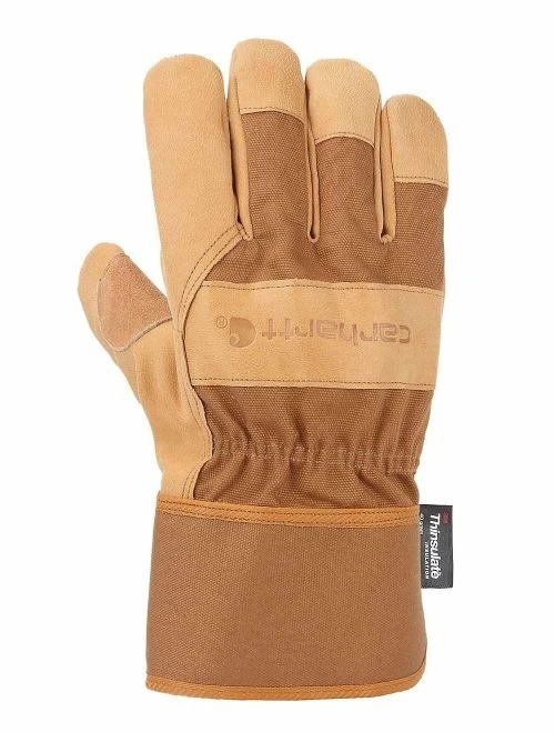 Carhartt A513BRN Insulated Grain Leather Safety Cuff Work Glove-X-Large 3 Carhartt A513BRN Insulated Grain Leather Safety Cuff Work Glove-X-Large