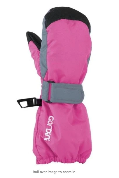 Gordini 1M5042 Toddler Easy On Mitt-Super Pink/Clay Grey-X-Small 3 Gordini 1M5042 Toddler Easy On Mitt-Super Pink/Clay Grey-X-Small