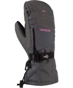 Gordini 2M3033 Youth Ultra Dri-Max IV Mittens-Dark Grey/Dark Pink-X-Small