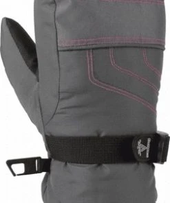Gordini 2M3034 Juniors Ultra Dri-Max VII Mitt-Dark Grey/Dark Pink-X-Small