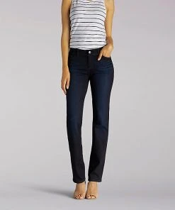 Lee Flex Motion Regular Fit Straight Leg Jean - Niagara Blue