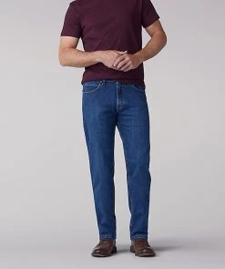Lee Regular Fit Straight Leg Jeans