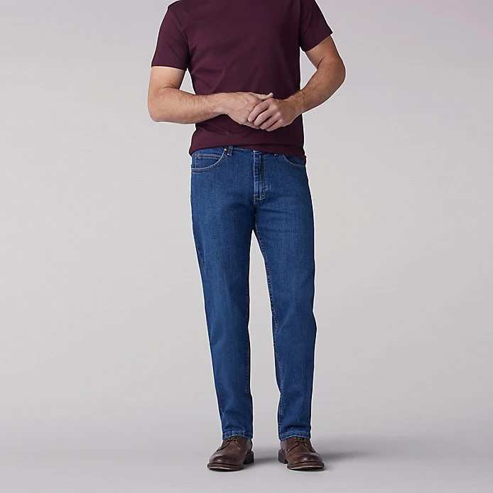 Lee Regular Fit Straight Leg Jeans 3 Lee Regular Fit Straight Leg Jeans