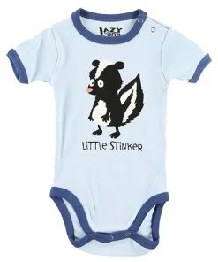 Lazy One Little Stinker Blue Creeper