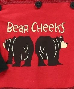Lazy One Bear Cheeks Plaid Kid Flapjacks